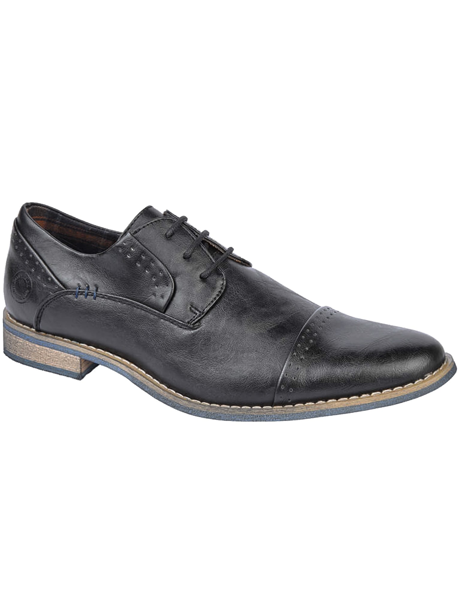 Shoes Senator Lace Up Derby Shoes in Black / 7 (40) - Tokyo Laundry