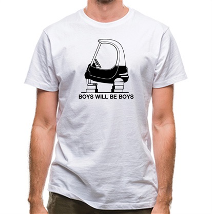 Boys Will Be Boys classic fit.