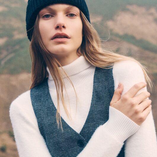Classic Ribbed Knit Beanie Hat