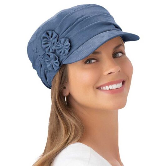 Easylife Womens Floral Embellished Hat in Pink