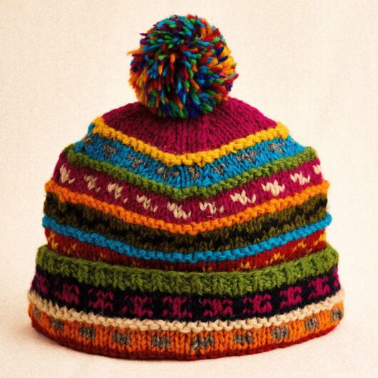 Hand Knitted Beanie Hat