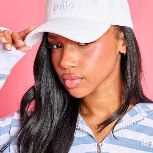 Kaiia Logo Cap White
